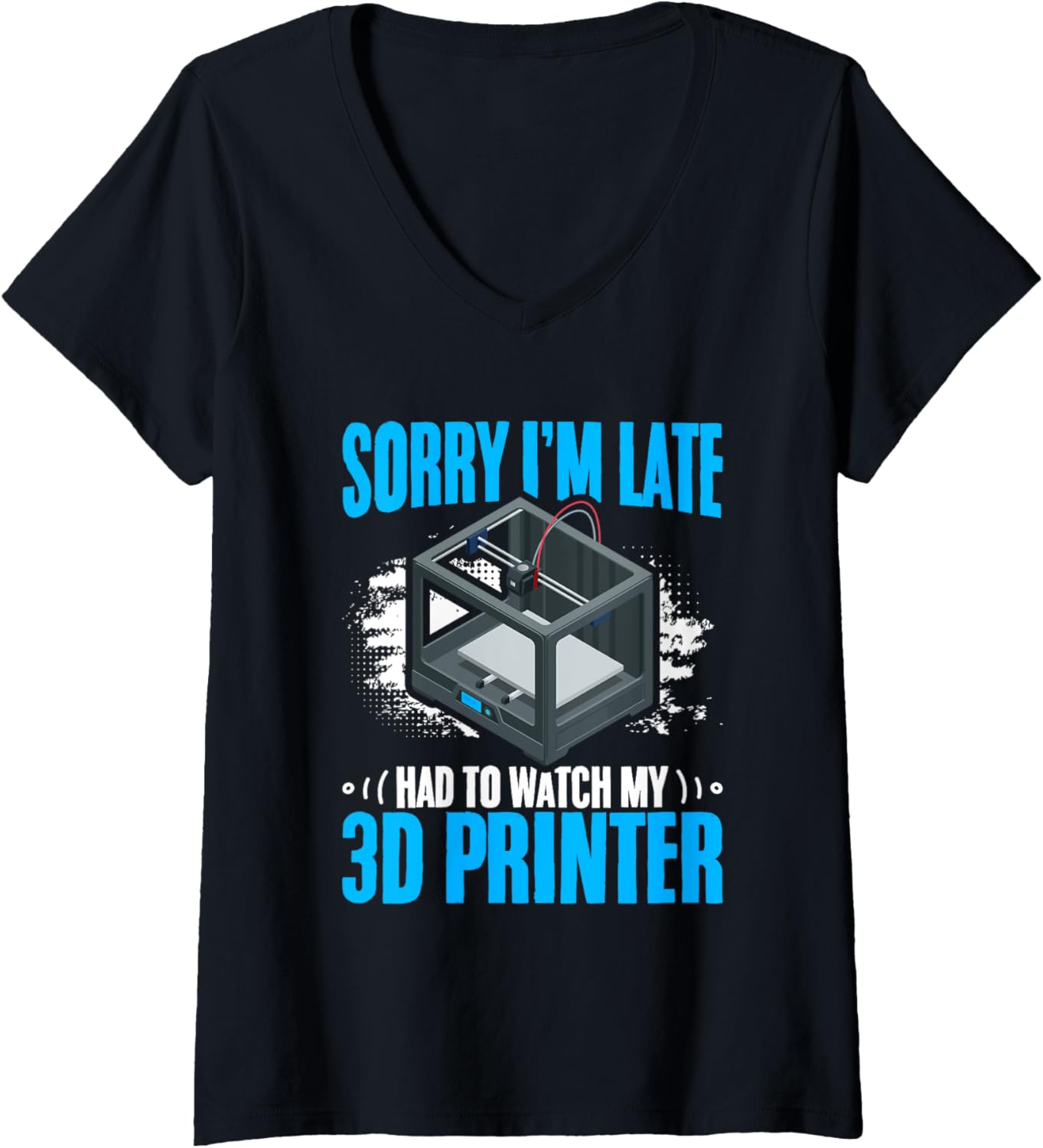 Womens Watch My 3D Printer 3D Machine Filament Funny 3D Printing V