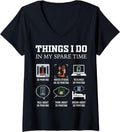 Womens Things I Do In My Spare Time 3D Printing Funny 3D