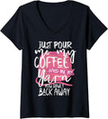 Womens Yarn Lover Knitting Crochet V-Neck