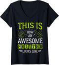 Funny Quote Thumbs Up Awesome Printer V Neck