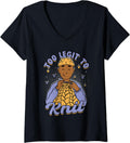 Womens Knitting Yarn Knitter Too legit to knit V-Neck