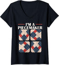 Knitting Knit Crochet Crafting Knitter Yarn Collector V-Neck