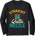 Straight Outta Nozzle 3D Printing Lover Long Sleeve