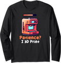 Patience I 3D Print Design 3D Printing Long Sleeve