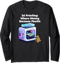 3D Printing Money Becomes Plastic Design 3D Printing Long Sleeve