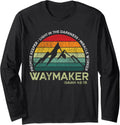 Vintage Waymaker Promise Keeper Miracle Worker Christian Long Sleeve