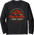 Grand Canyon Hiking Rim To Rim Walking Usa Phoenix Long Sleeve