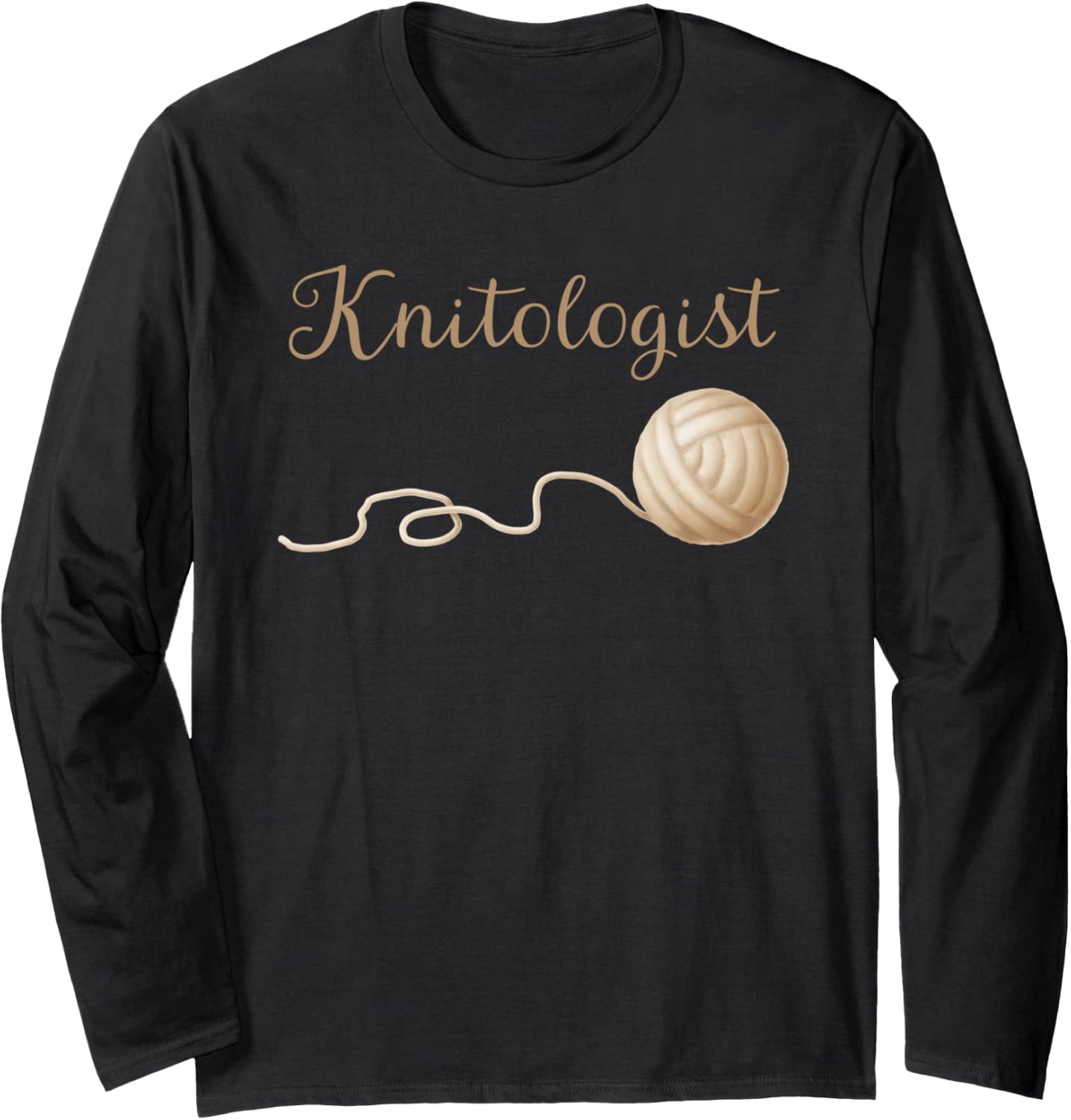 Sewing Yarn Knitting Knitter Knitologist Long Sleeve