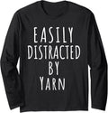 easily distracted by yarn Long Sleeve