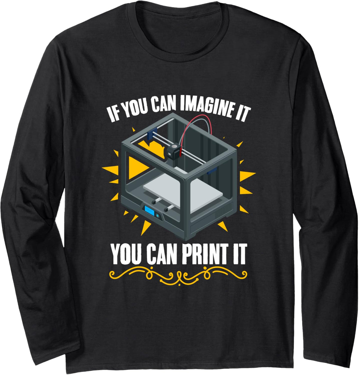 You Can Print It 3D Print Machine Filament Funny 3D Printing Long
