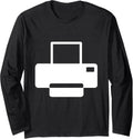Computer Printer Long Sleeve