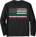 Italian American Flag Italy Flag Long Sleeve