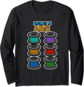 3D Printer Nerd Funny Printing Shirt Cool Print Idea Long Sleeve