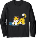 Tiger Ball of yarn Long Sleeve
