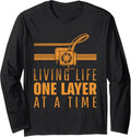 Funny 3D Print Printer Geeks Filament Printing Machine Lover Long Sleeve