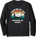 Funny Printer By Day Reader By Night Print Cool Book Lover Long