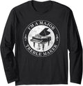 Piano Player Teacher Student Pianist Gift Treble Maker Long Sleeve