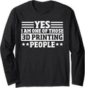 Abs 3D Printing Funny 3D Printer Designer 3D Printer Long Sleeve