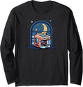 3D Printer At Night Design 3D Printing Long Sleeve