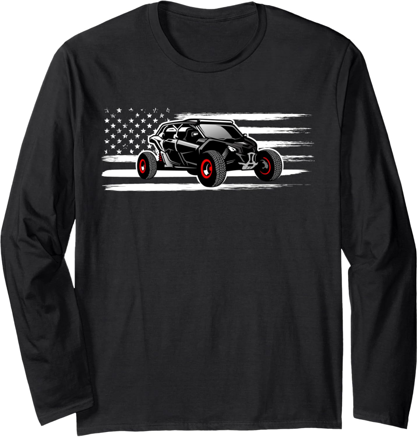 American Flag Utv Side By Side Sxs Off Road Long Sleeve