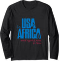 We Are The Usa Support Africa Long Sleeve Shirt
