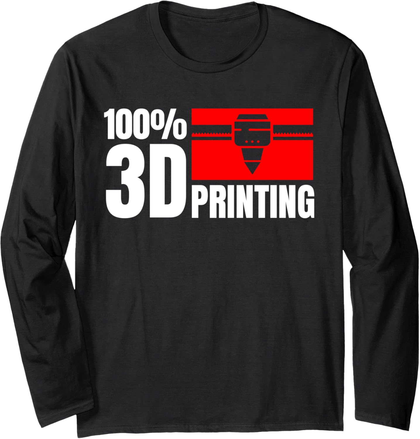 100 3D Printing 3D Printer Printing Long Sleeve
