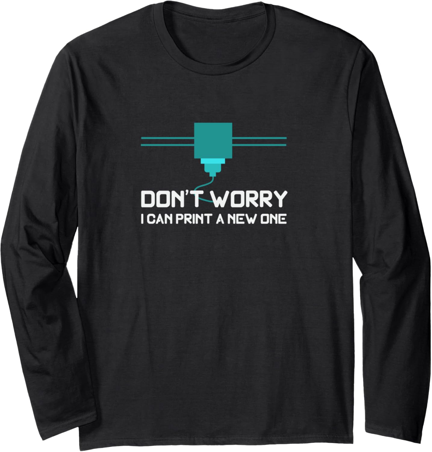 Perfect Funny 3D Printer Apparel Love 3D Printing Long Sleeve