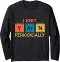 I Knit Yarn Periodically Crochet Long Sleeve