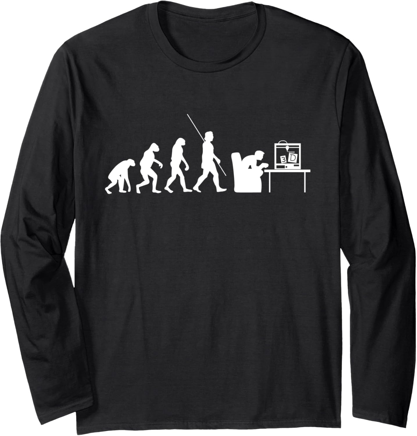3D Printing Evolution Design With 3D Printer Long Sleeve