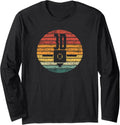 Vintage 3D Printing Sunset Design 3D Printer Makers Long Sleeve