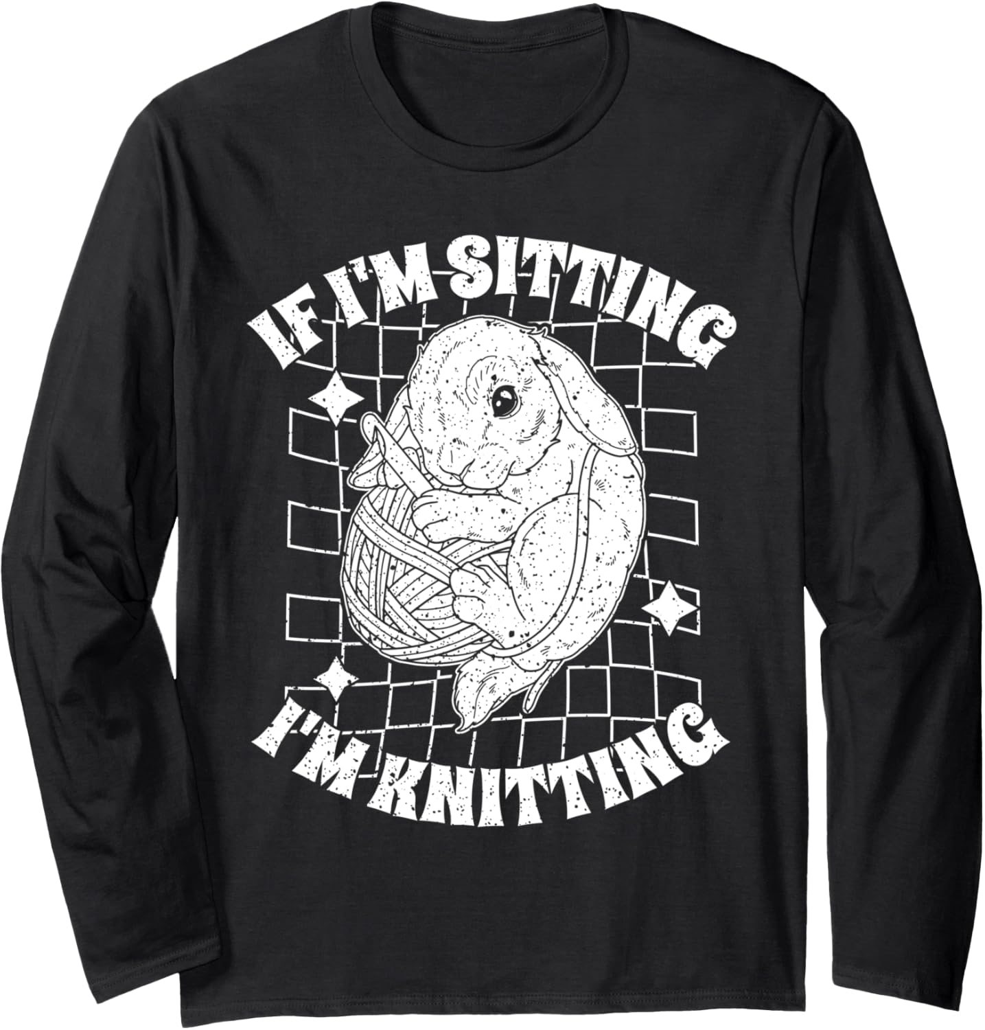 Knitting pet handmade crocheting knotty crafting yarn knit Long Sleeve