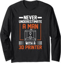 3D Printing 3D Printer Long Sleeve