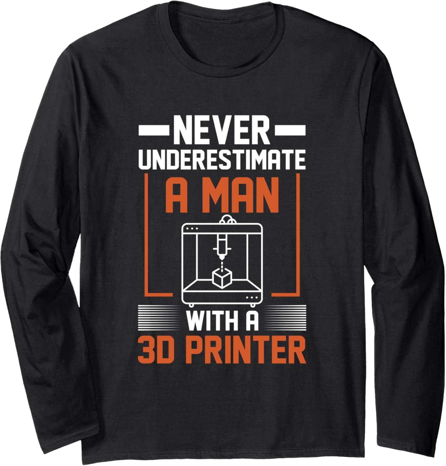 3D Printing 3D Printer Long Sleeve