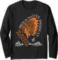 Proud Native American Job Screen Printer Long Sleeve