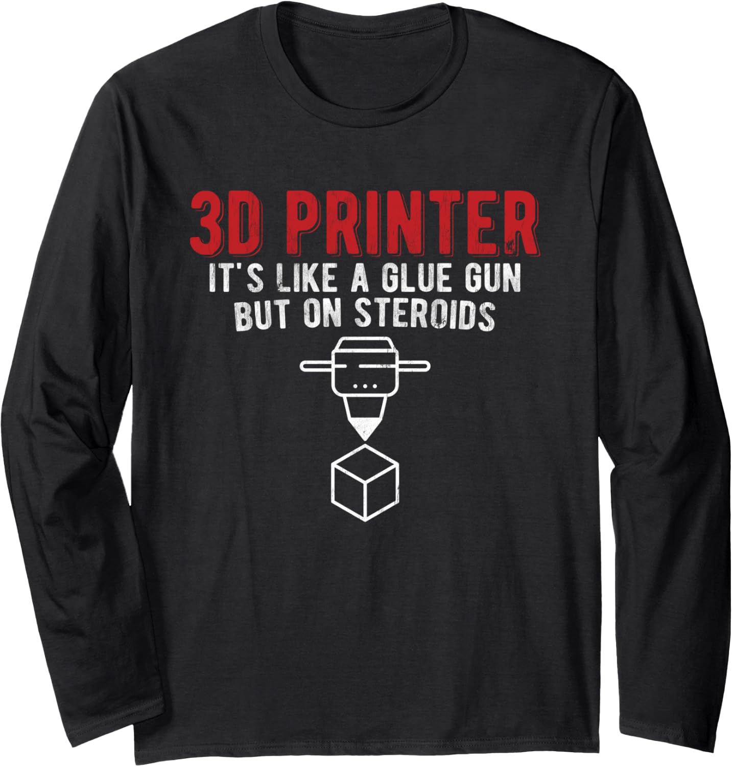 3D Printer Like Glue Gun On Steroids 3D Printing Long Sleeve