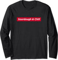 Sourdough Let's Get this bread Red Box Starter Maker Gift Long Sleeve