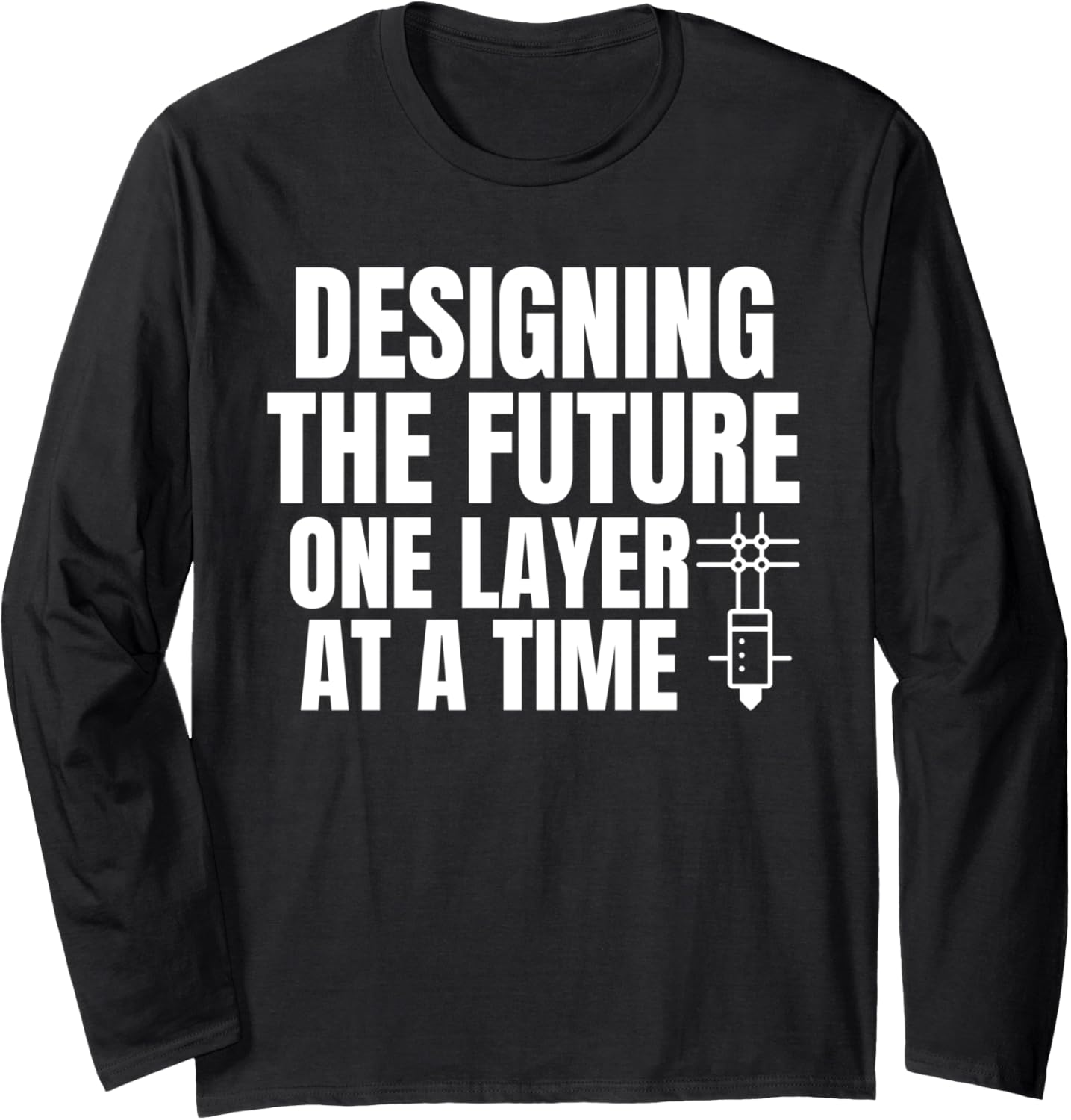 Designing The Future 3D Printer Printing Long Sleeve
