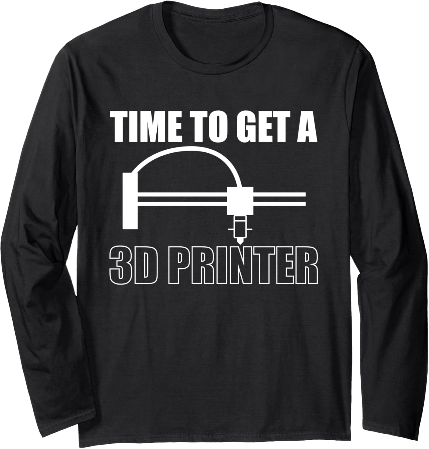 Time To Get A 3D Printer Printing Long Sleeve