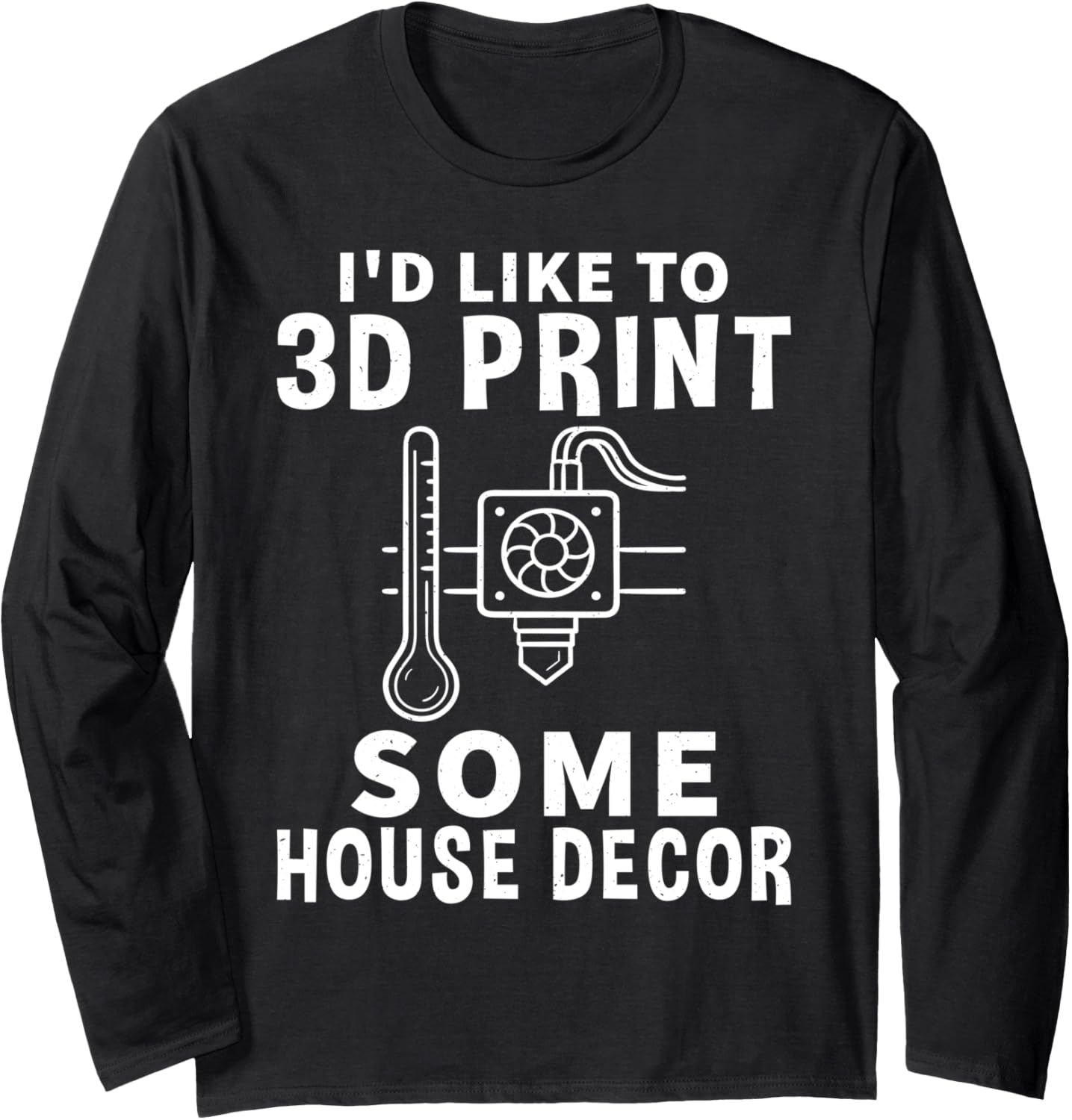 House Decor 3D Printing Design 3D Printer Long Sleeve