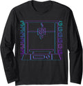 3D Printing 3D Printer Retro Long Sleeve