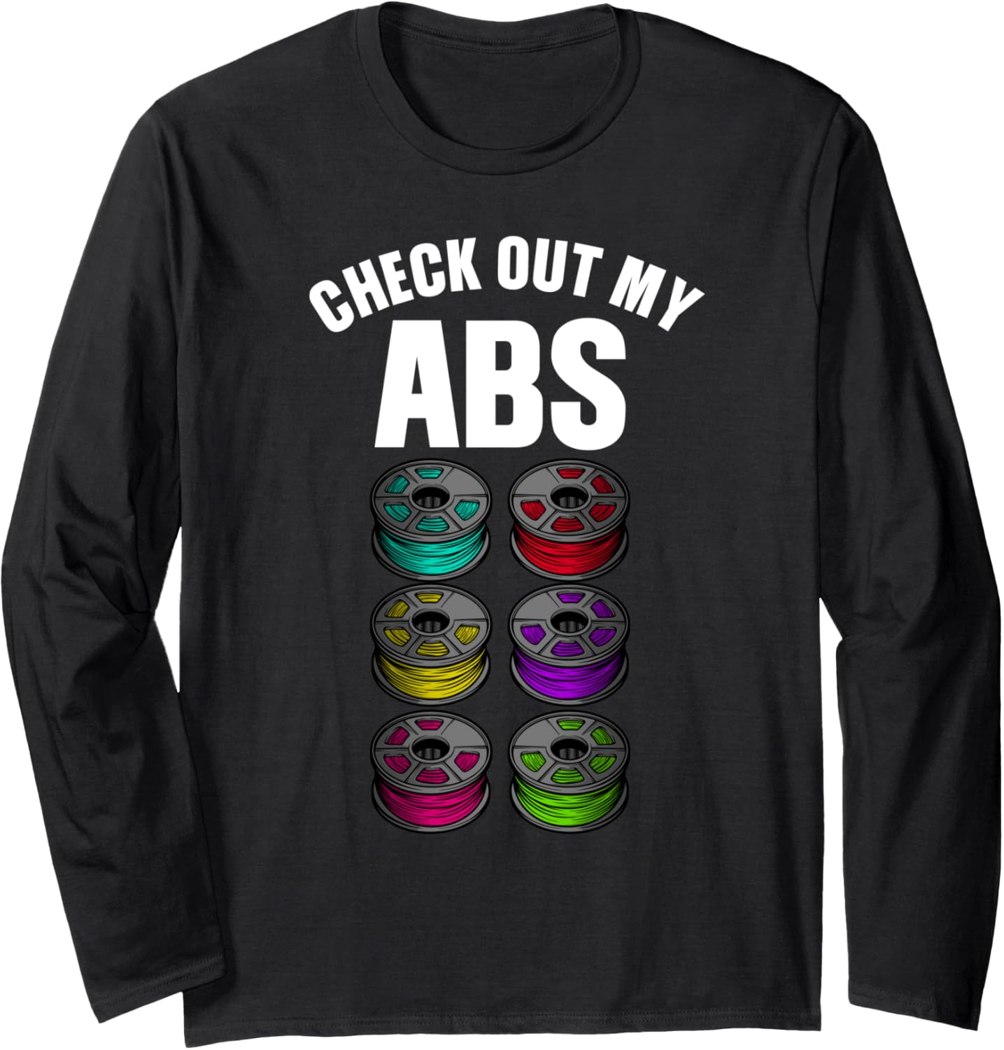 3D Printing Art Men Women 3D Printer Lover 3D Prining Long Sleeve