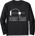 Print Time 3D Printing Printer Long Sleeve