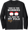 Funny Fishing Shirts For Men Grandpa Dad Long Sleeve