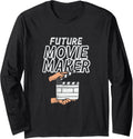 Video Editing Design For Filmmaker - Future Movie Maker Long Sleeve