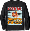 Officially Bread Pudding Maker Cooking Chef Long Sleeve