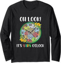Oh Look It's Yarn O'Clock Funny Crochet And Knitting Yarn Long Sleeve