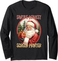 Screen Printer Christmas Holiday Love Xmas Long Sleeve