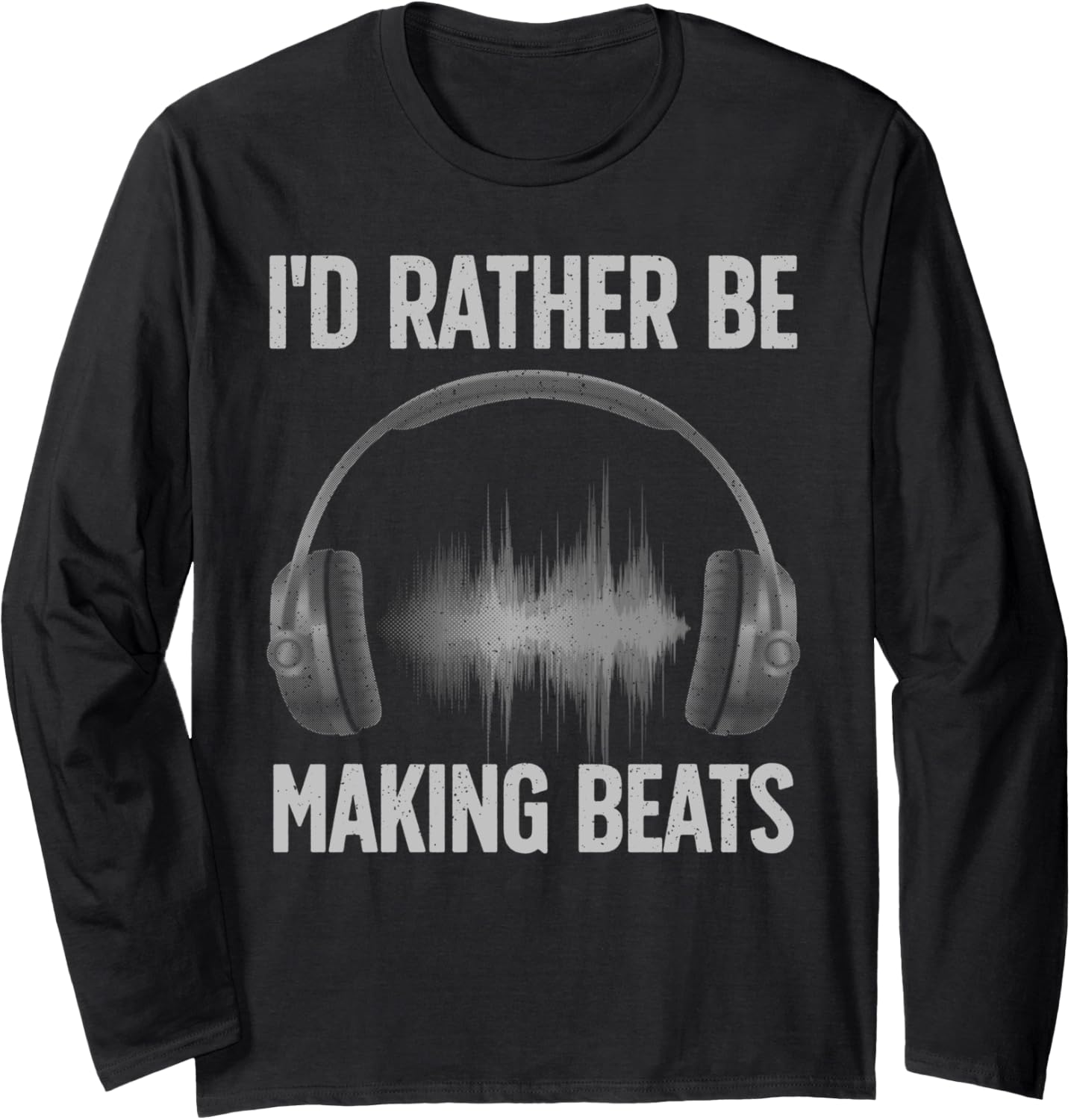 Cool Music Producer Art For Men Women Disc Jockey Beat Maker Long Sleeve