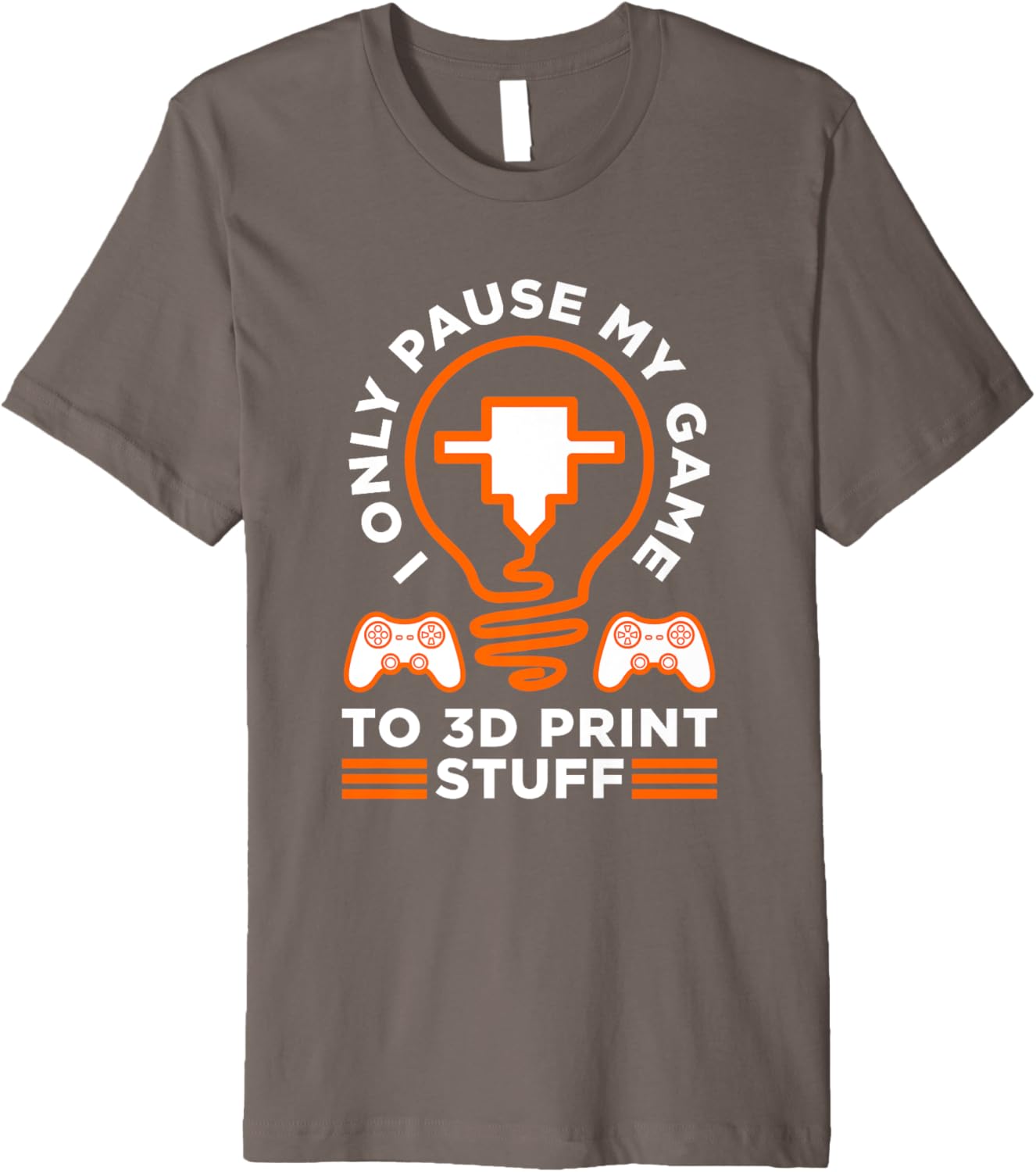 I Paused My Game To 3D Print Printer Printing Video Gamer Premium