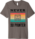 Funny Grandpa 3D Printer Filament Printing Machine Lover Gag Premium
